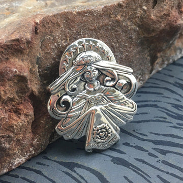 Brigid Ashwood Celtic Queen of Heaven Pendant TPD495 - Jewelry